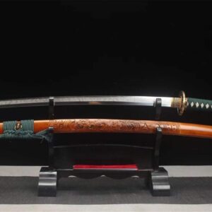 Antigua Espada Japonesa Hoja de Damasco