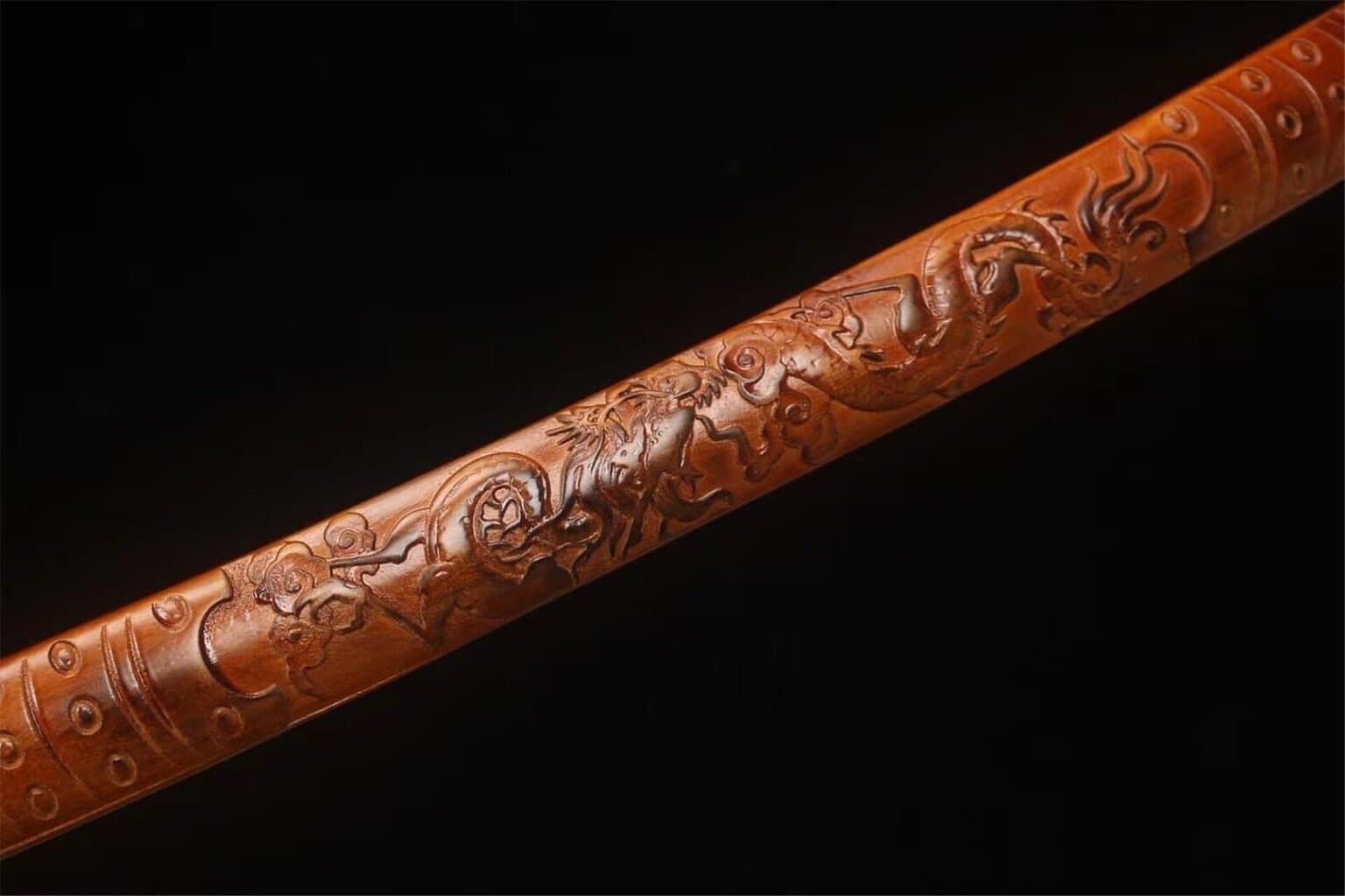 Antigua Espada Japonesa Hoja de Damasco