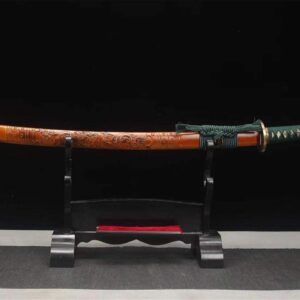 Antigua Espada Japonesa Hoja de Damasco