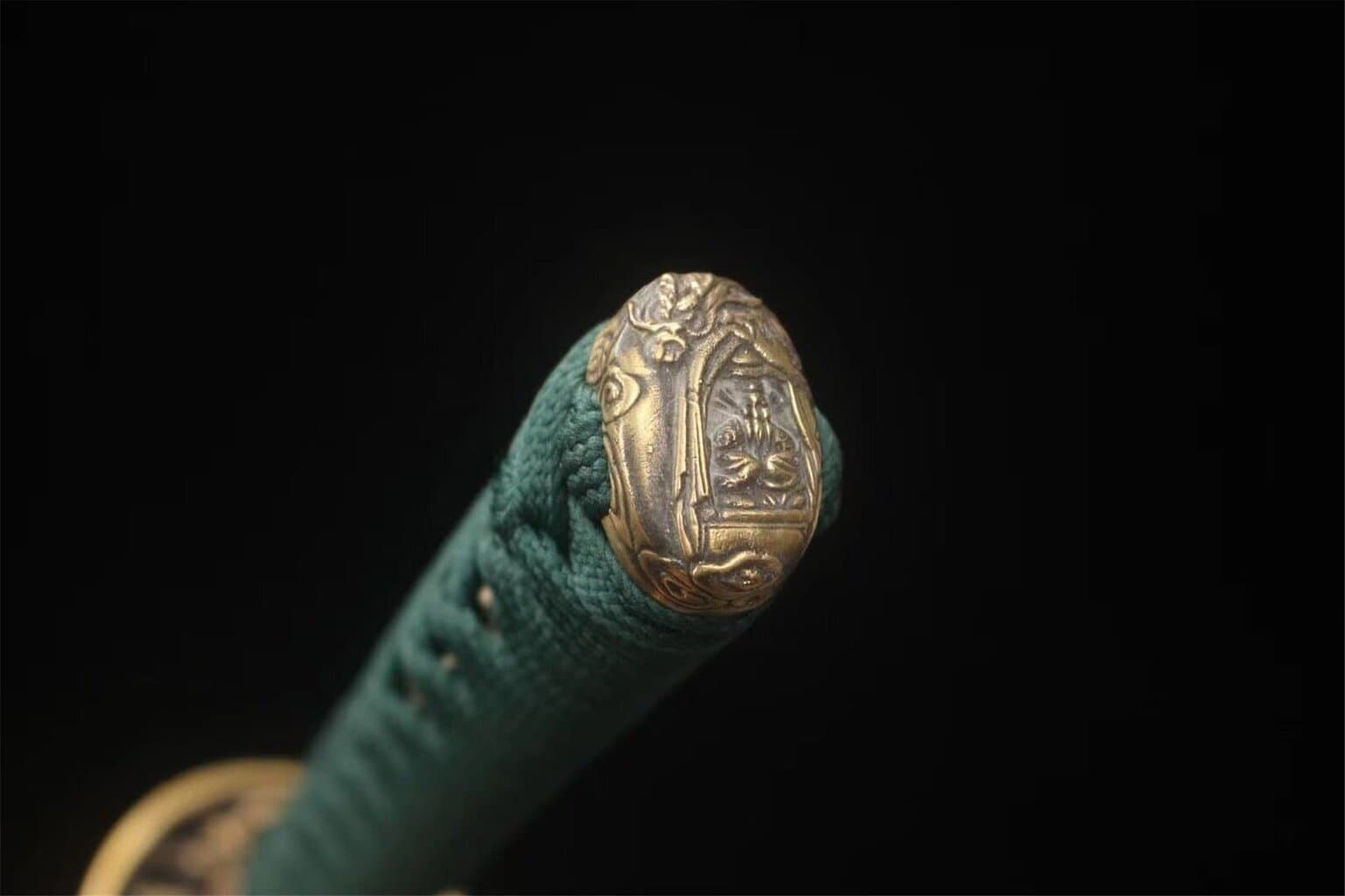 Antigua Espada Japonesa Hoja de Damasco