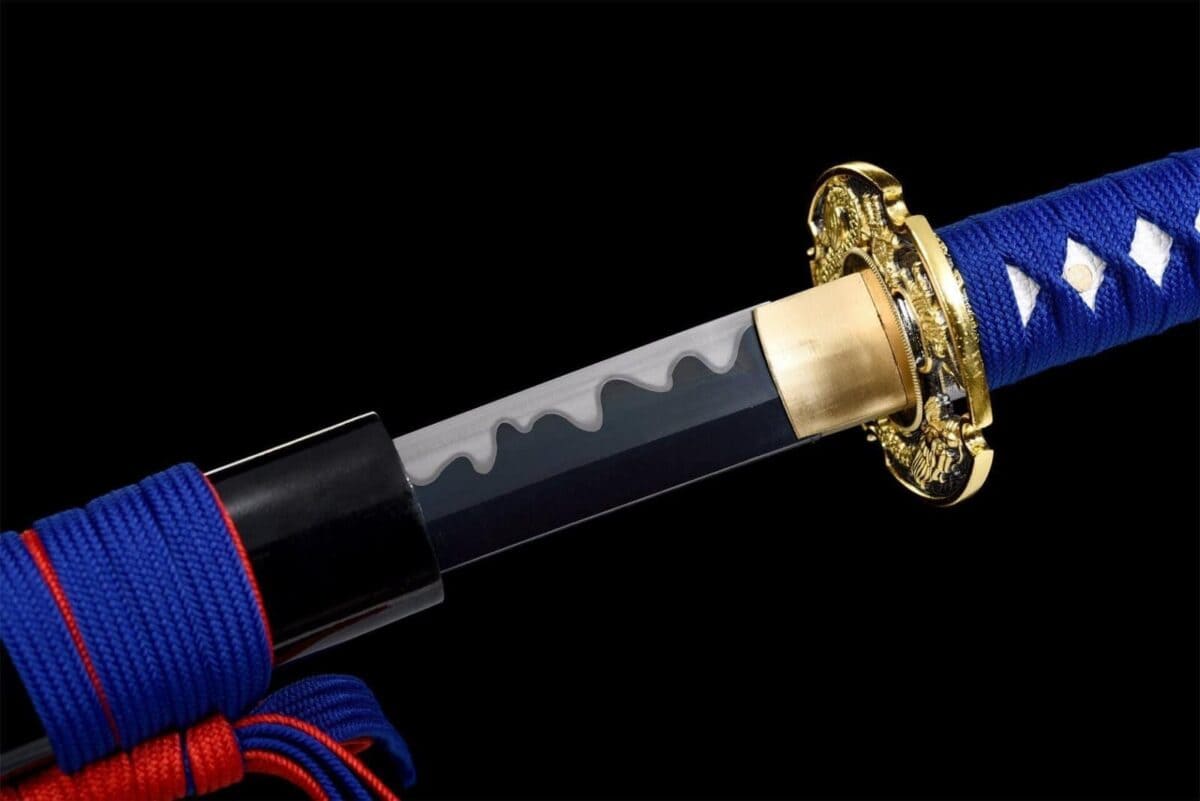 Katana Dragón Azul