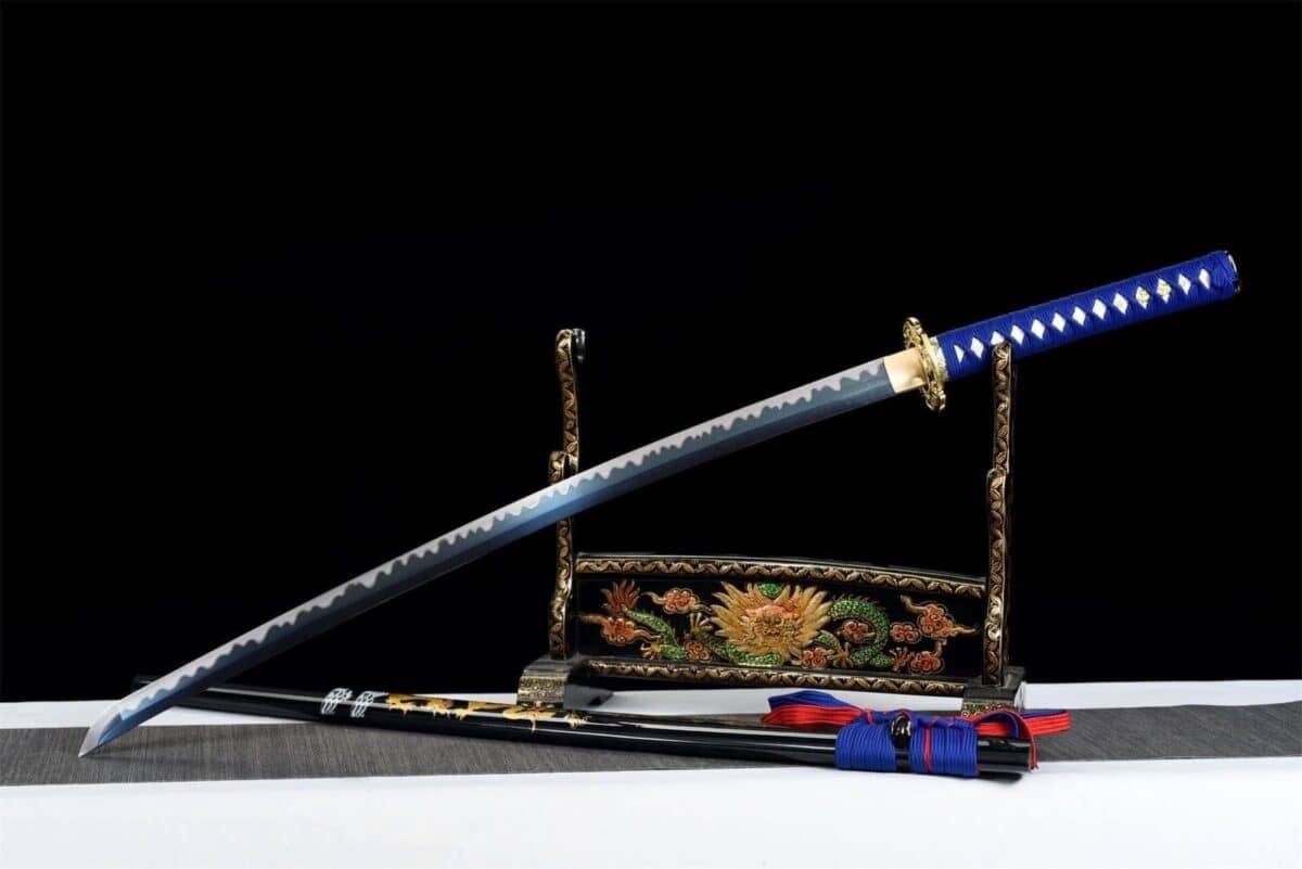 Katana Dragón Azul