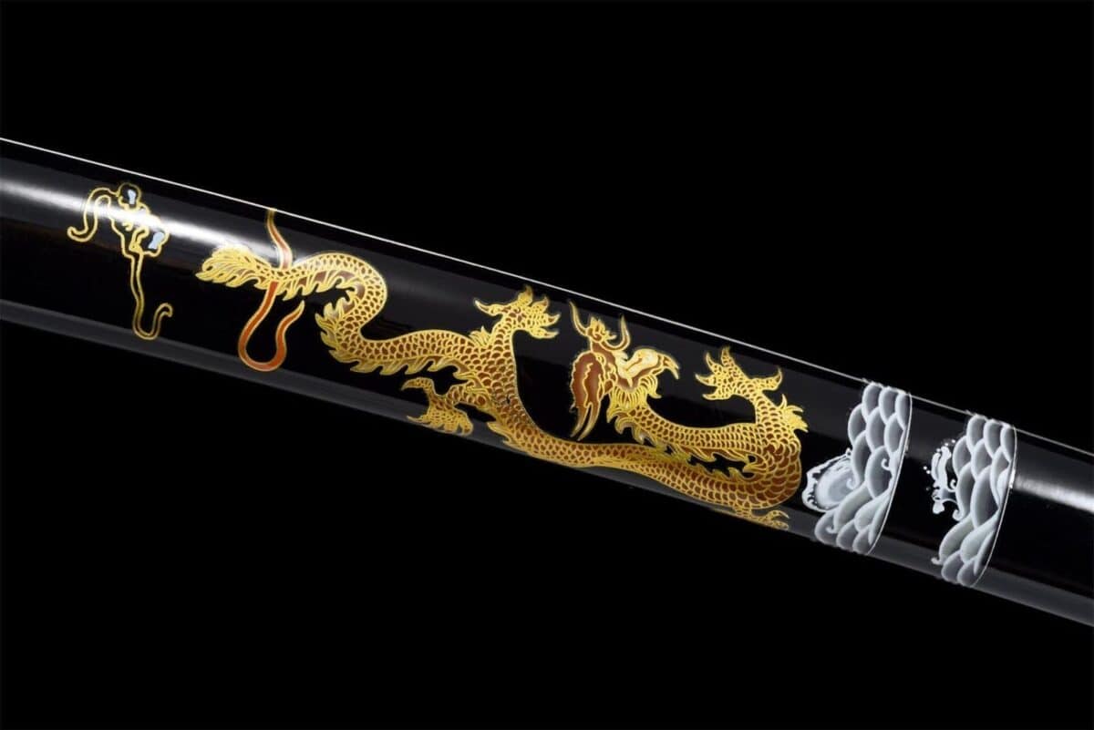 Katana Dragón Azul