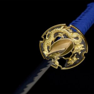 Katana Dragón Azul
