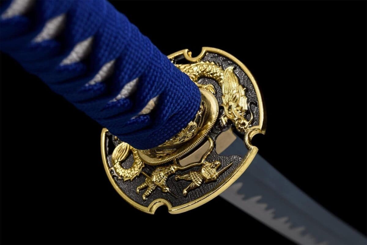 Katana Dragón Azul