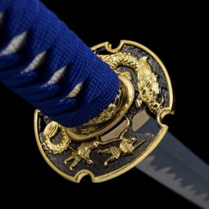 Katana Dragón Azul