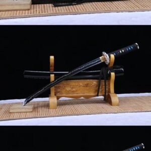 Kit de Katana Negra y Azul