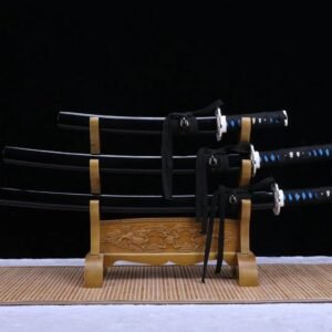 Kit de Katana Negra y Azul