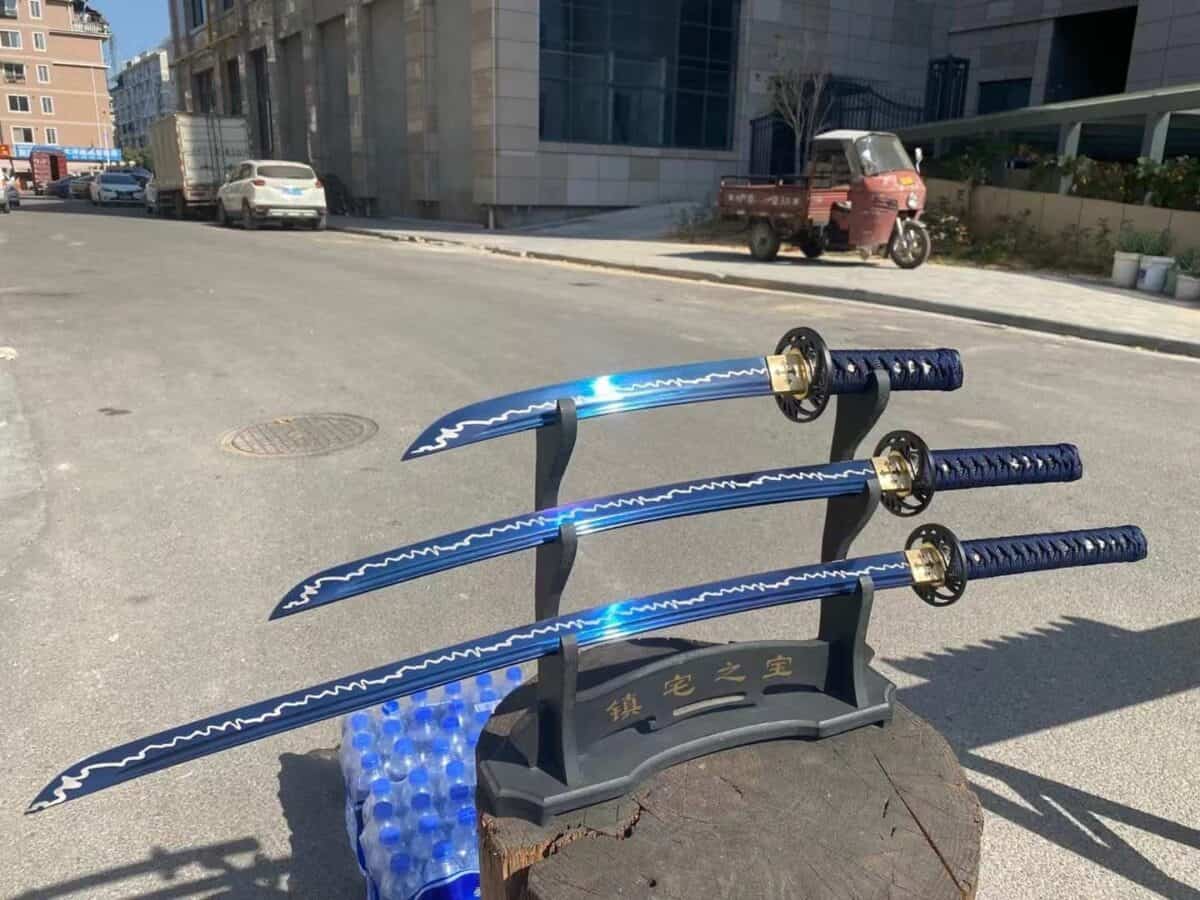 Juego Katana Wakizashi Tanto