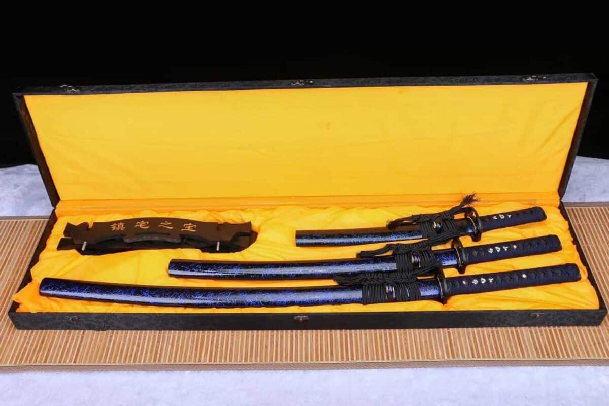 Juego Katana Wakizashi Tanto