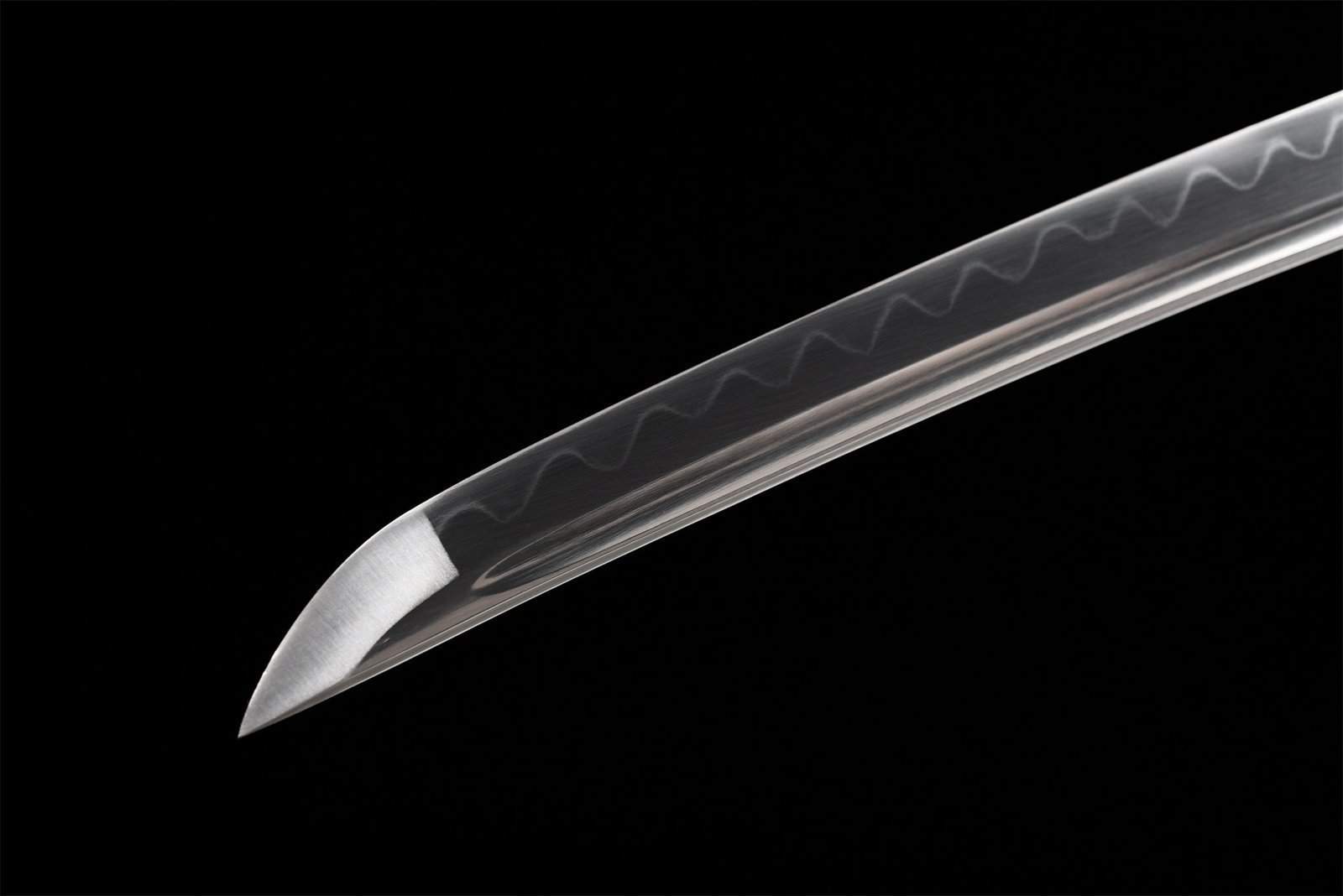 Blanco Wakizashi Sable Japonés Katana Set