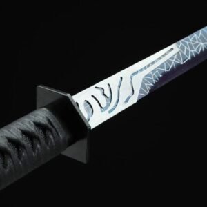 Espada de hoja recta negra