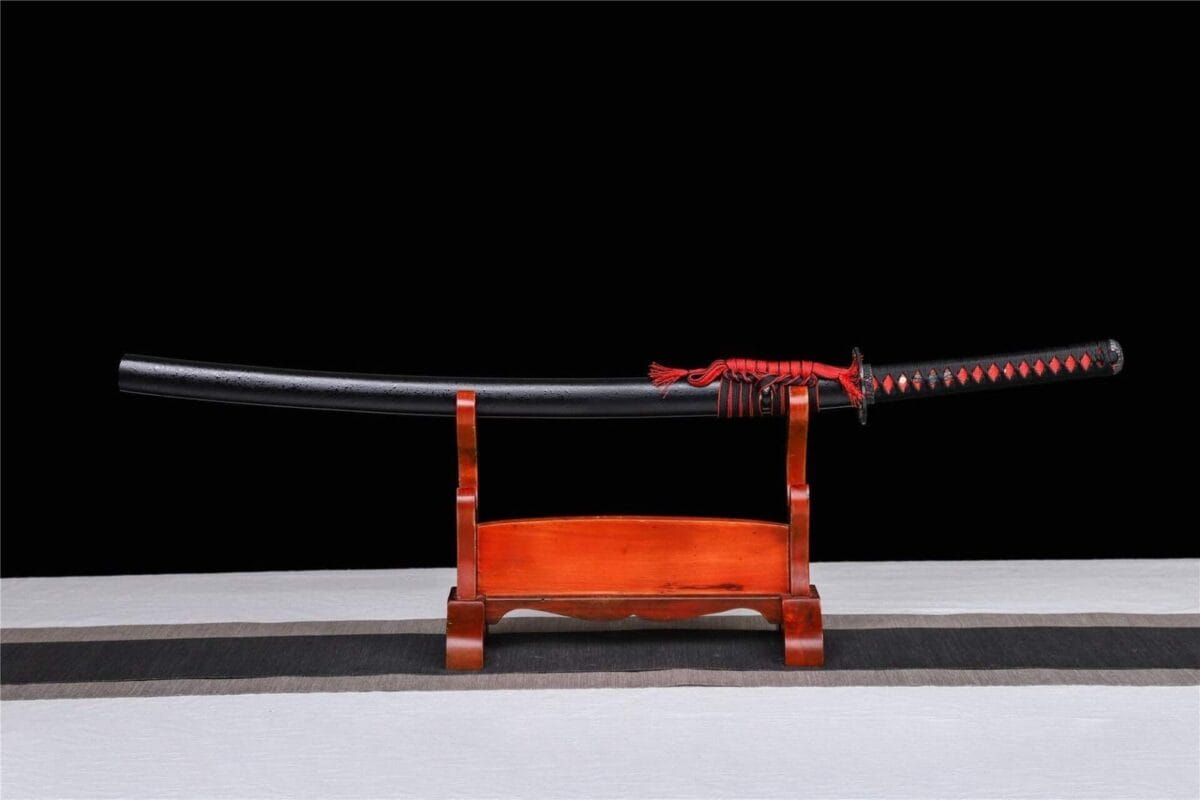 Katana Bambú Vaina negra