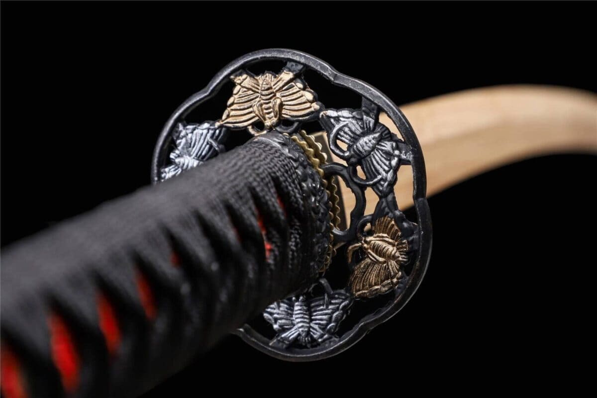 Katana Bambú Vaina negra
