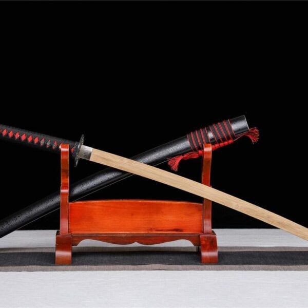 Katana Bambú Vaina negra