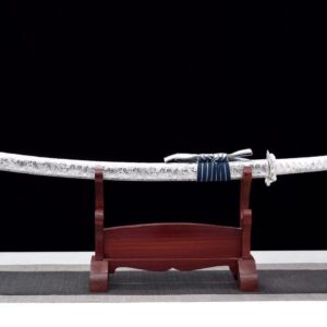 Katana Blanca Hoja Azul