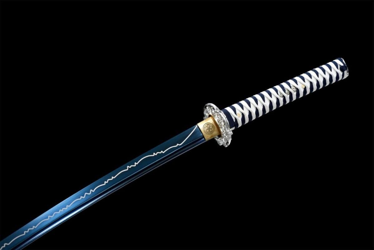 Katana Hoja Azul Noche – Acero T10