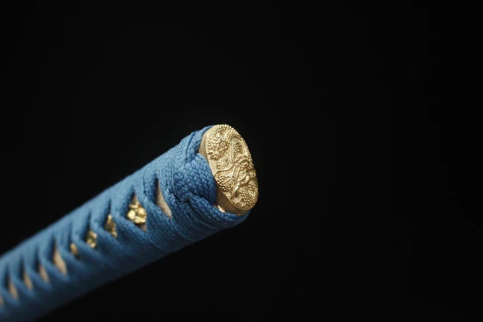 Katana Azul Y Blanca, Acero T10