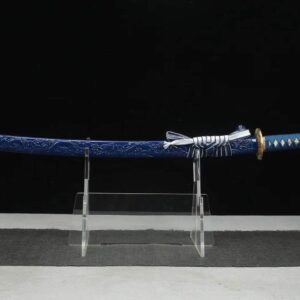 Katana Azul Y Blanca, Acero T10