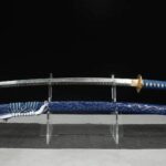 Katana Azul Y Blanca, Acero T10
