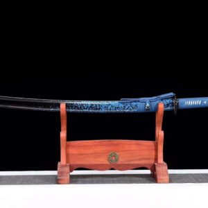 Katana Negra Azul