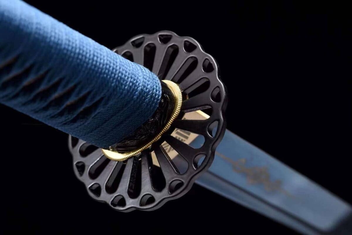 Katana Negra Azul