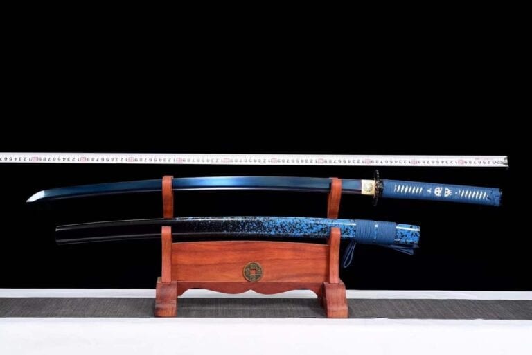 Katana Negra Azul