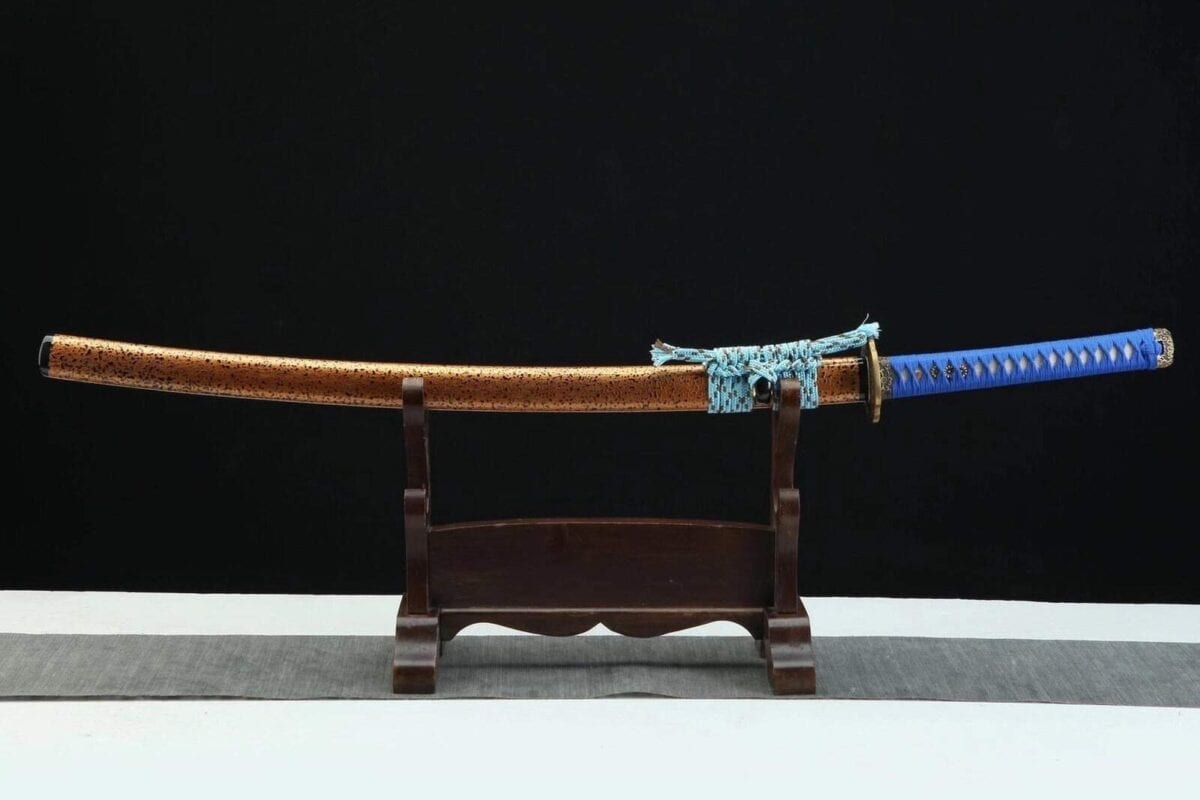 Katana Naranja Azul