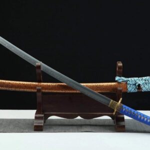 Katana Naranja Azul