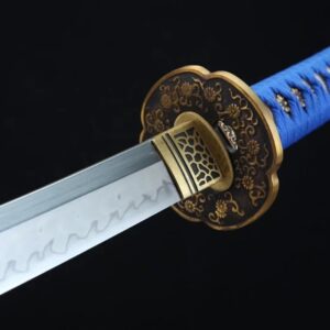 Katana Naranja Azul