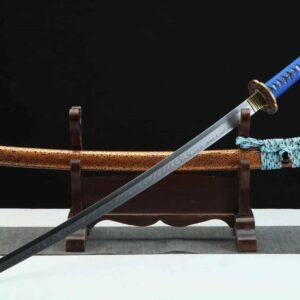 Katana Naranja Azul