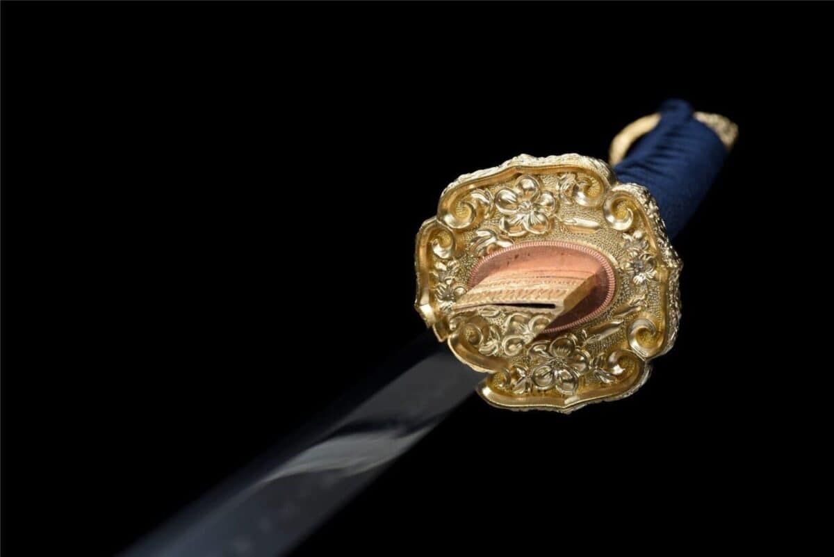 Katana Azul y Oro