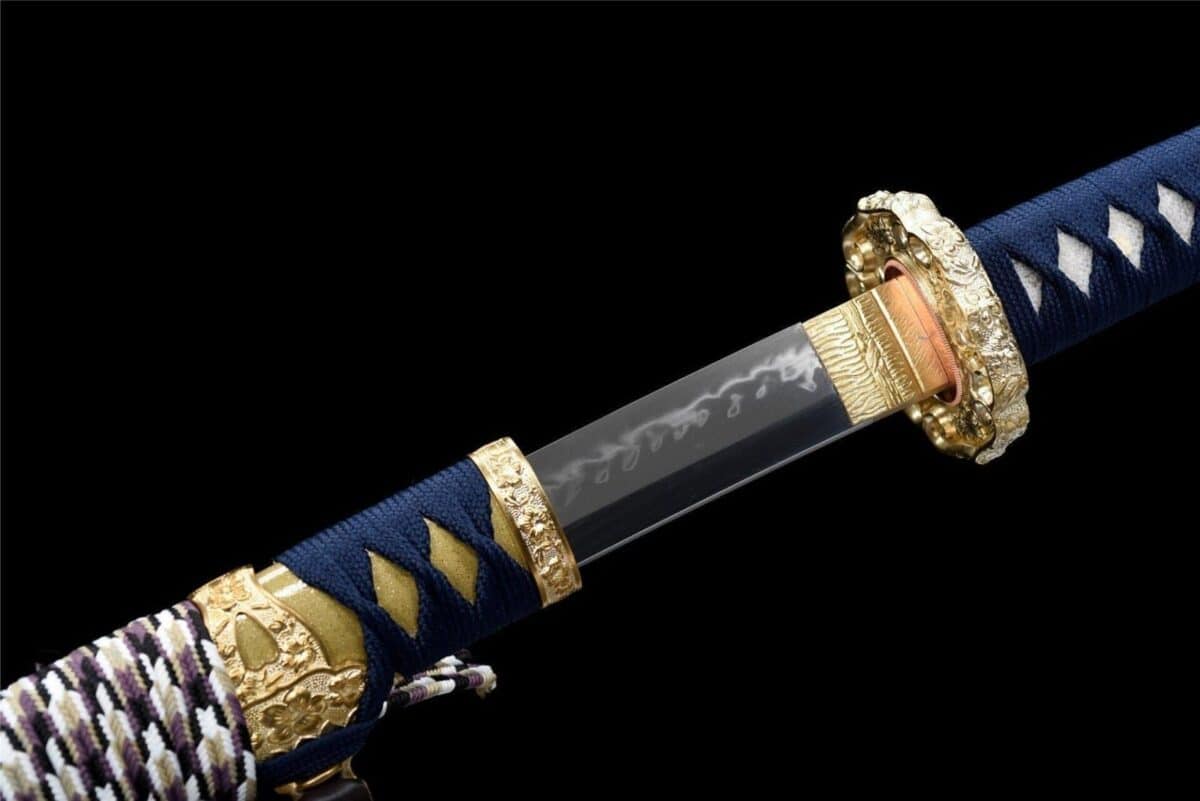 Katana Azul y Oro