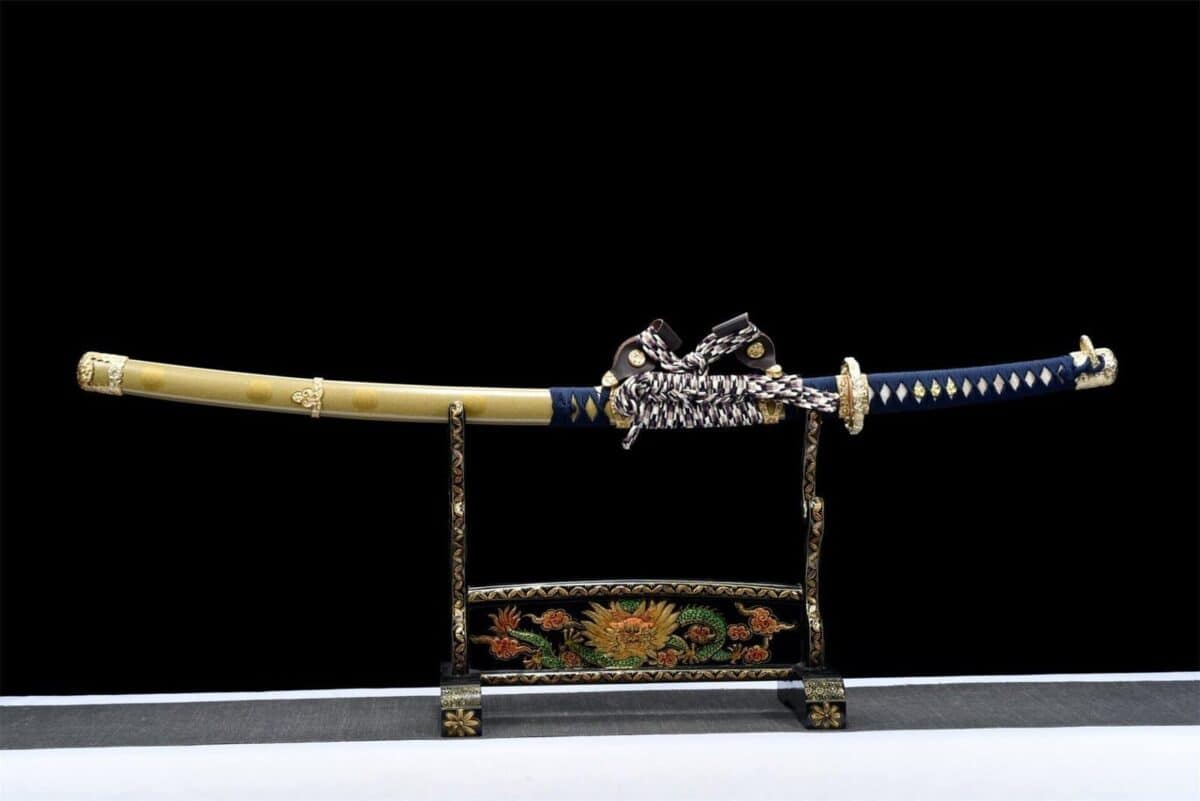 Katana Azul y Oro
