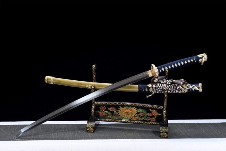 Katana Azul y Oro