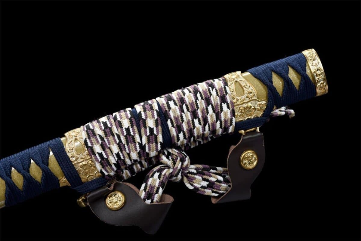 Katana Azul y Oro