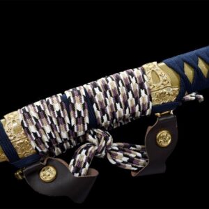 Katana Azul y Oro
