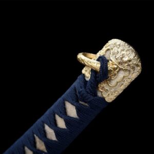 Katana Azul y Oro