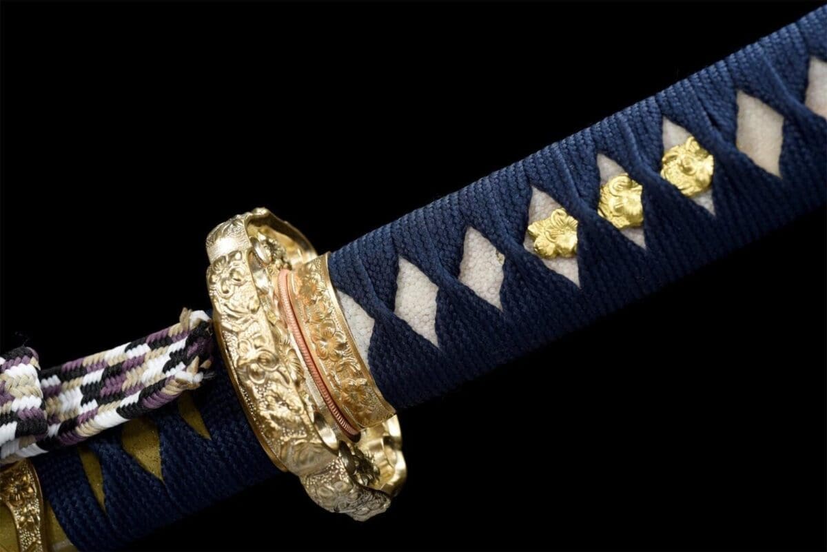 Katana Azul y Oro