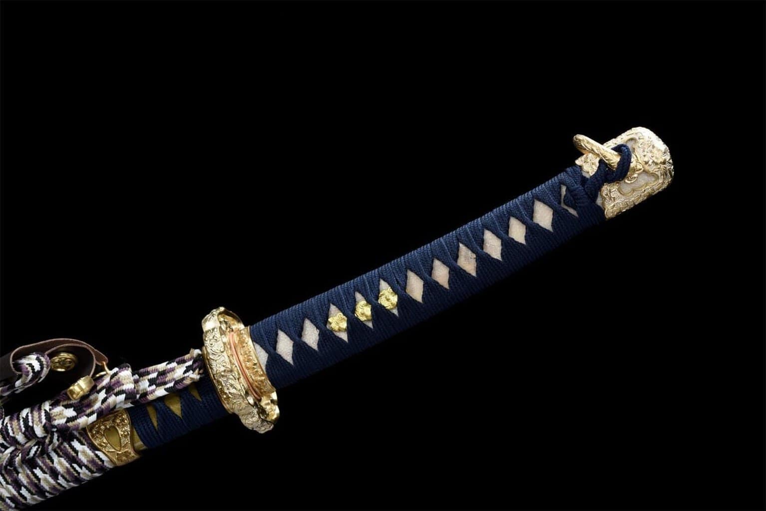 Katana Azul y Oro