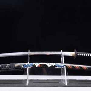 Katana Damasco Hamon