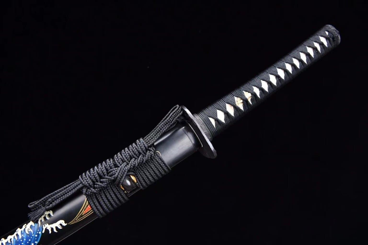 Katana Damasco Hamon