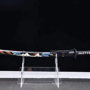 Katana Damasco Hamon