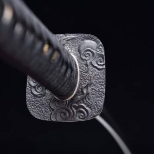 Katana Damasco Hamon