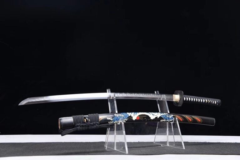 Katana Damasco Hamon