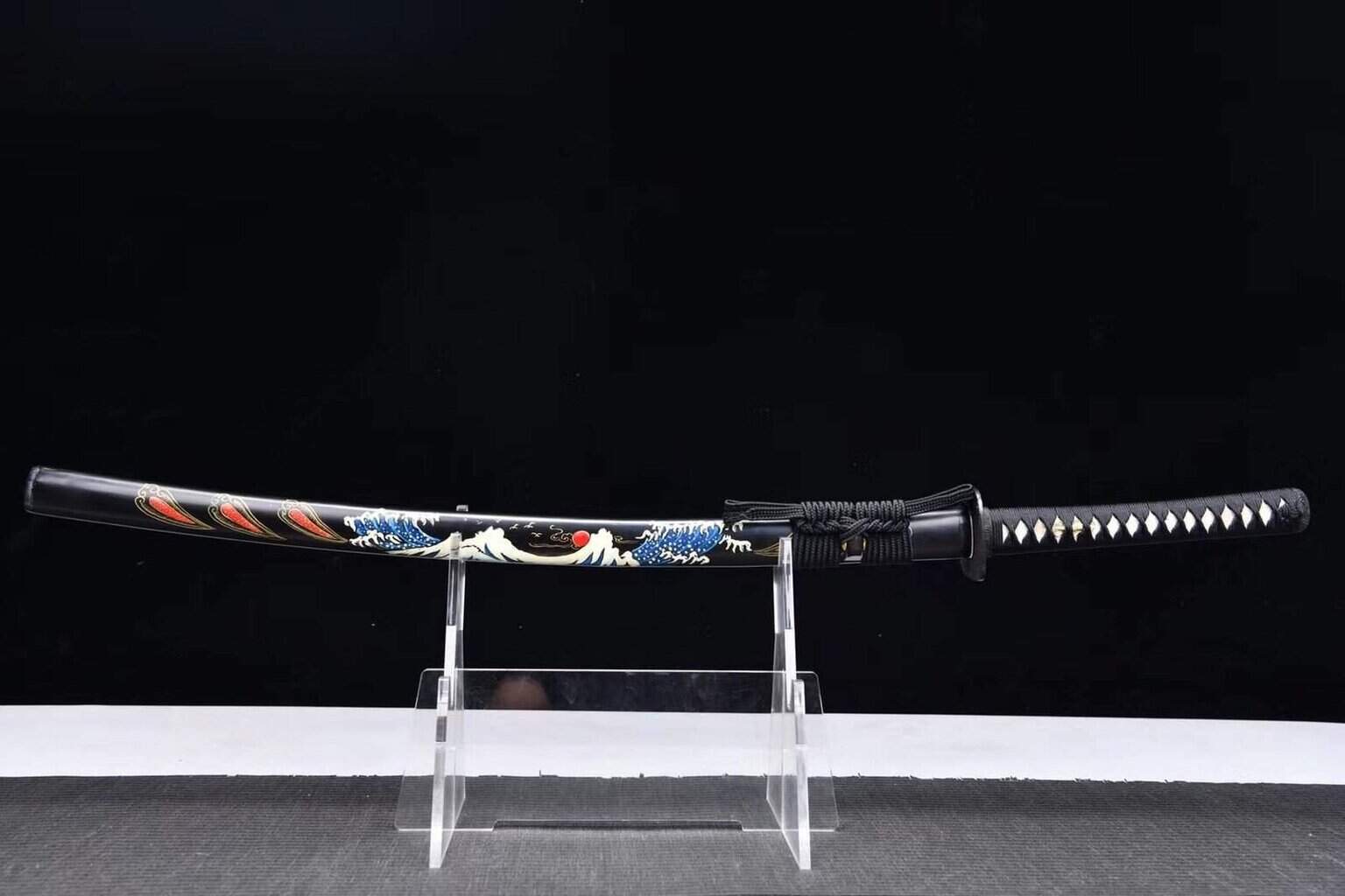 Katana Damasco Hamon