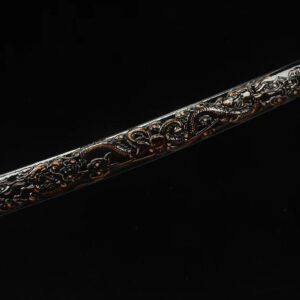 Katana Damasco Negra