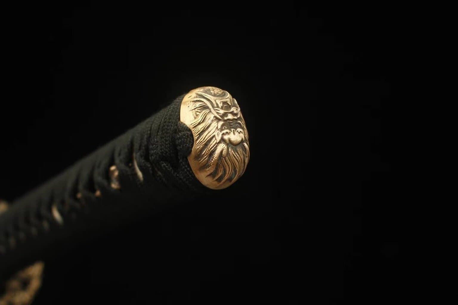 Katana Damasco Negra