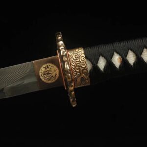 Katana Damasco Negra