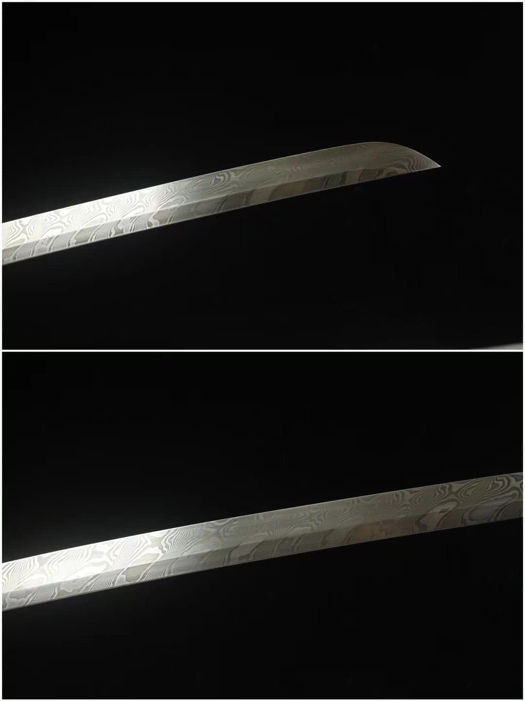 Katana Damasco Negra